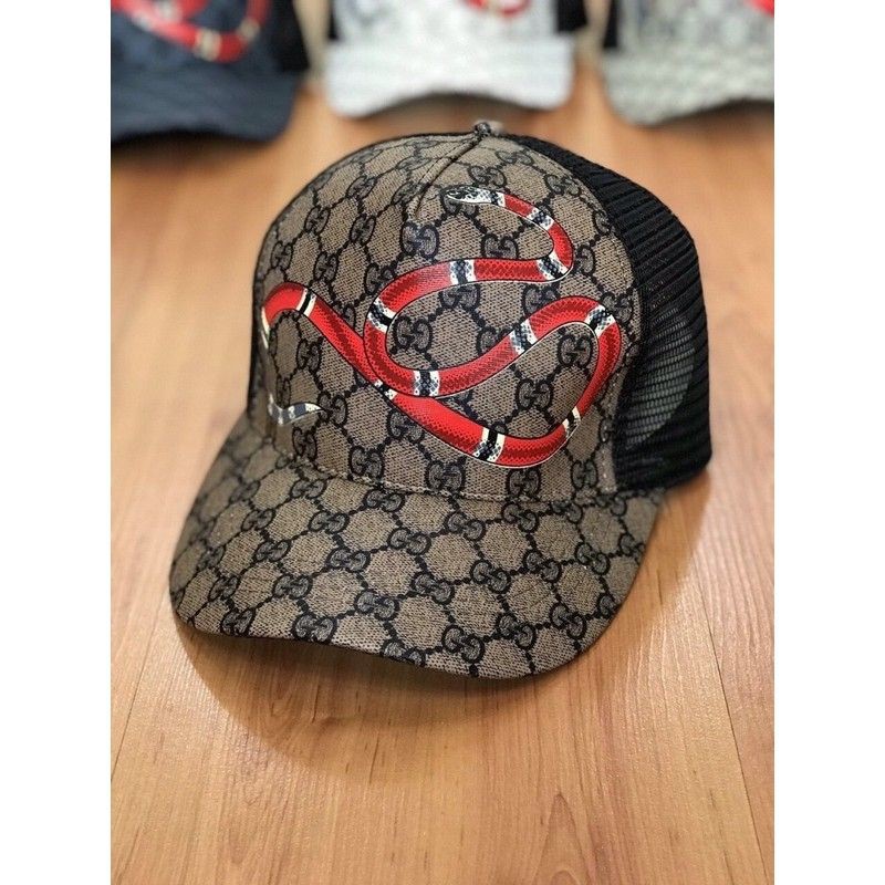 Siêu phẩm nón kết snake gucci in hình rắn siêu đẹp