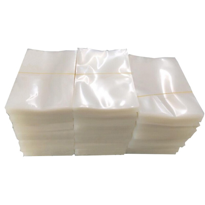 Bộ 1kg túi hút chân không cỡ 16x23 cm PA dai, 2 mặt trong dùng hút chân không bảo quản thực phẩm, thịt, cá