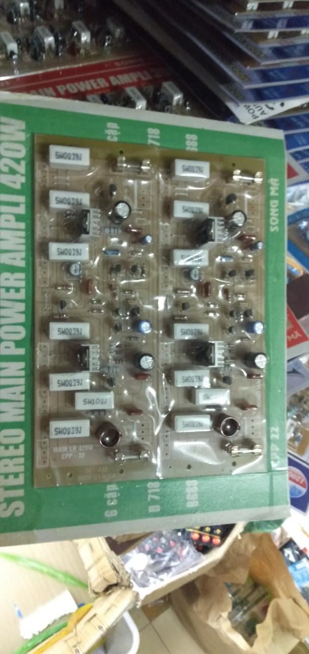 Bo mạch công suát 420w 12 sò - điện tử nhật anh
