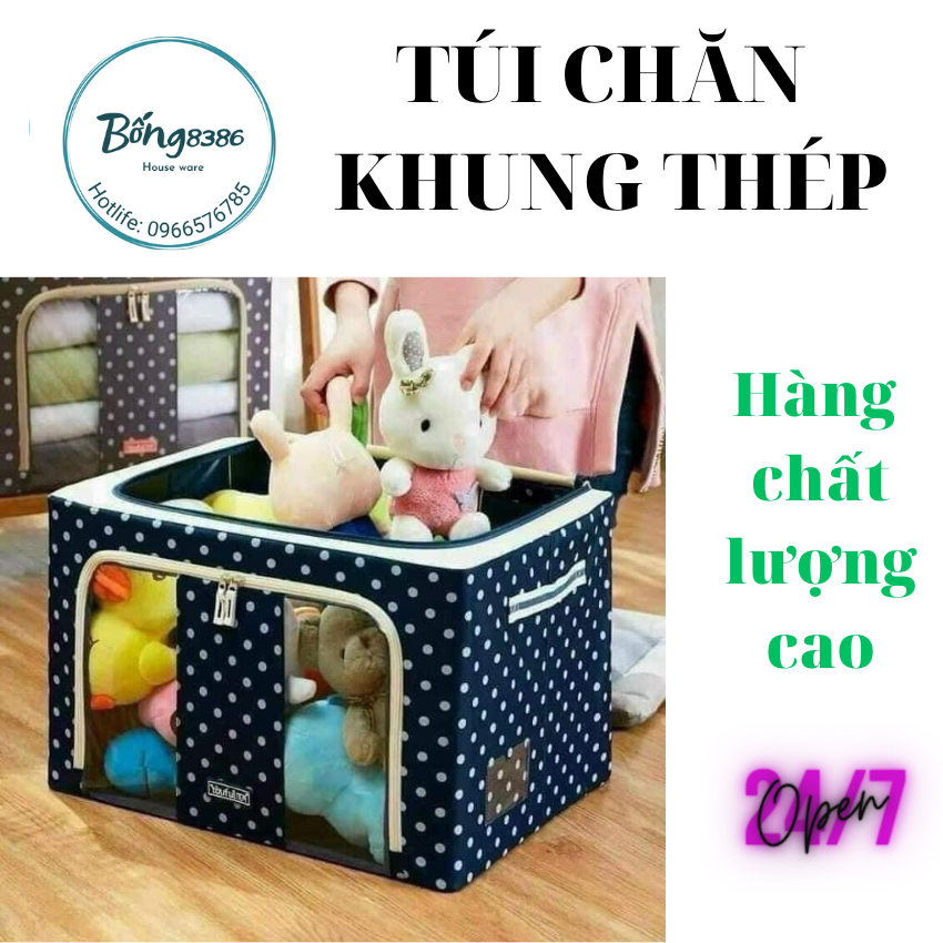 Túi chăn khung thép túi chăn khung hàng chất lượng cao túi chăn khung sắt bền đẹp