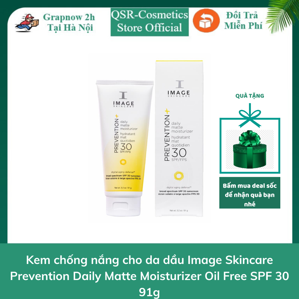Kem chống nắng cho da dầu Image Skincare Prevention Daily Matte