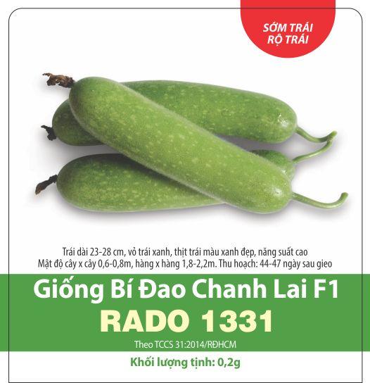 Hạt Giống Bí Đao Chanh F1 Dễ Trồng, Siêu Trái (0.2gr)