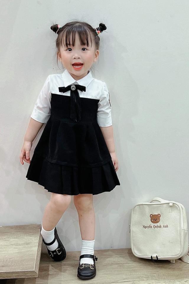 Đầm bé gái sơ mi 10-32kg