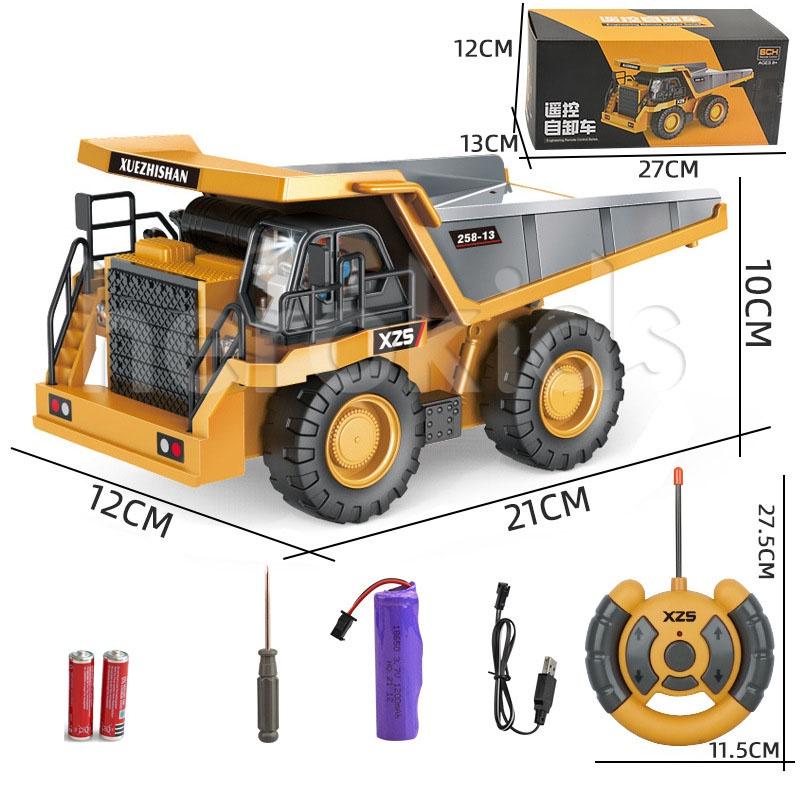 Xe Ben cao cấp bằng kim loại điều khiển từ xa 6/9 kênh
