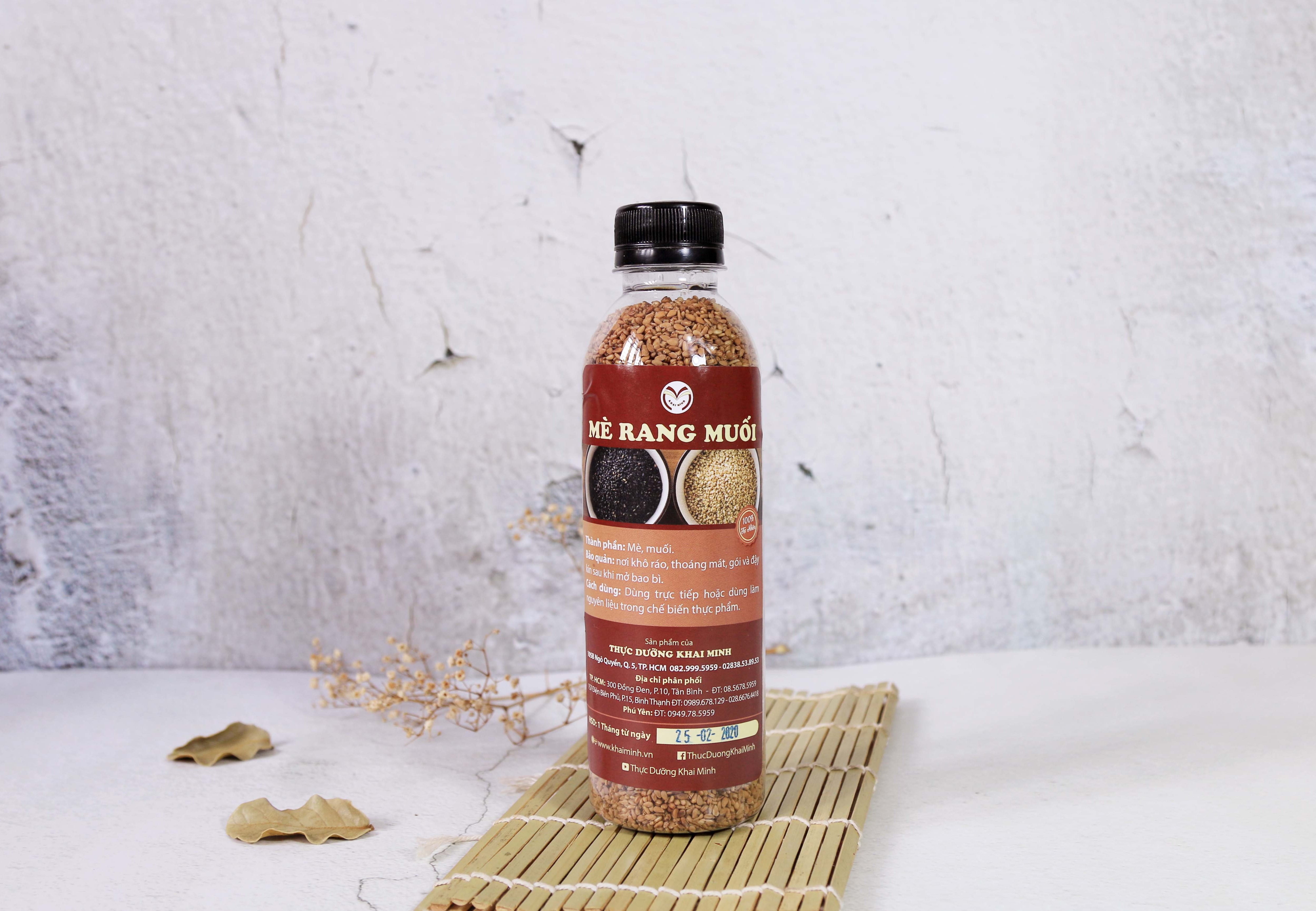 MÈ VÀNG RANG KHÔNG MUỐI - 150 GR - CỬA HÀNG THỰC DƯỠNG KHAI MINH CHÍNH HÃNG