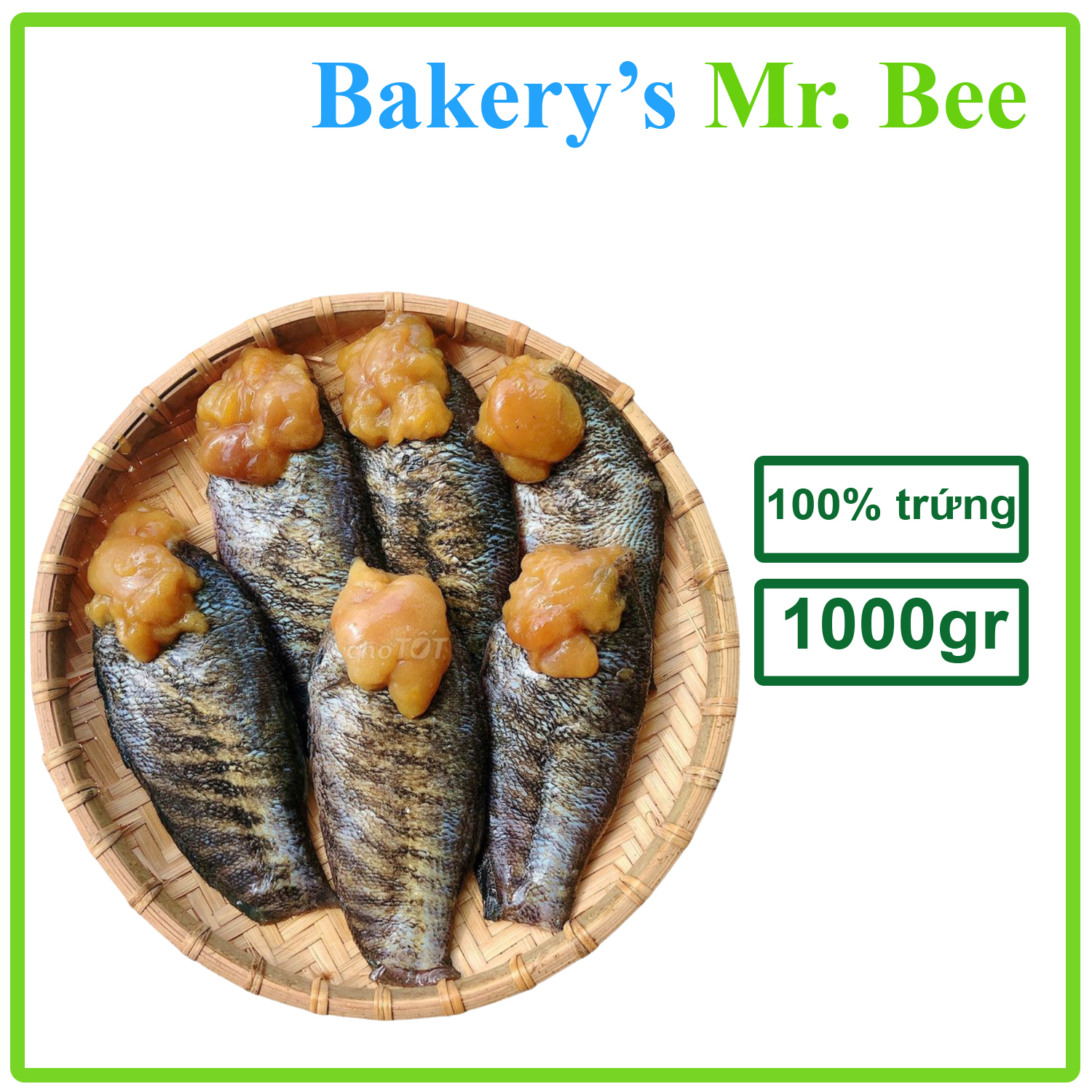 [Chỉ giao HCM] – Cá Sặc Trứng 1 Nắng – 1kg