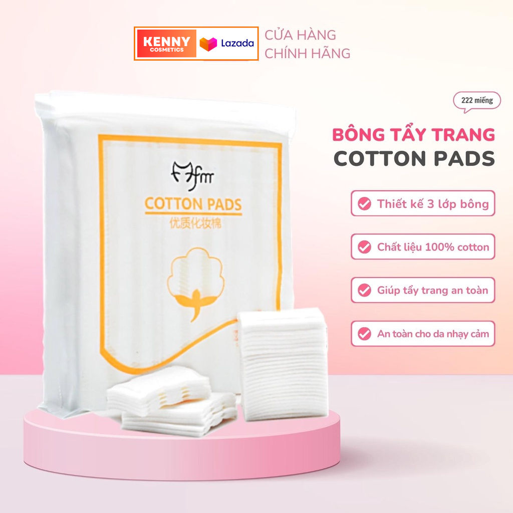 Bông Tẩy Trang Cotton Pads 222 Miếng