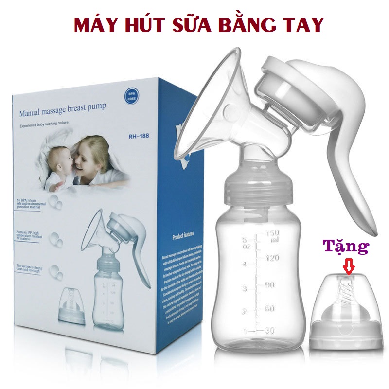 Máy hút sữa - Máy hút sữa điện đôi - Máy vắt sữa - Máy hút sữa bằng điện - May hut sua - 3 chế độ 9 cấp độ massage êm ái hút kiệt không gây đau rát cho mẹ chất liệu an toàn cho bé sạc pin không dây