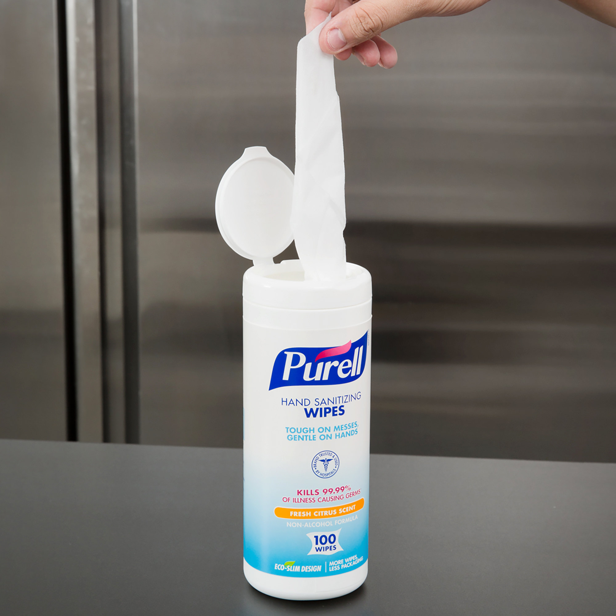 Khăn giấy ướt diệt khuẩn Purell 100 tờ của Mỹ