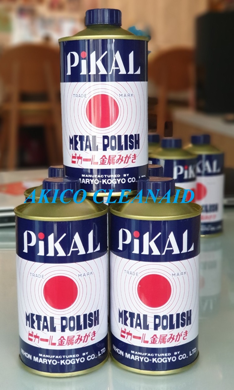 1 BÌNH DẦU ĐÁNH BÓNG KIM LOẠI PIKAL METAL POLISH 300G Hàng Nhật chính hãng có xuất hóa đơn VAT