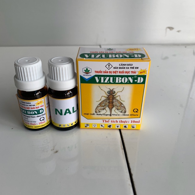 Vizubon d – thuốc dẫn dụ diệt ruồi đục trái