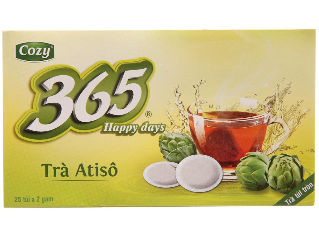 Trà atisô cozy 365 daily tea hộp 50g