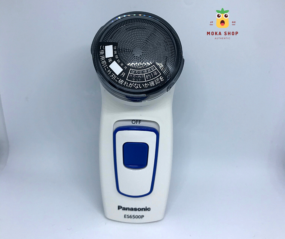 Máy cạo râu Panasonic ES6500P-W Hàng nhập Nhật - tặng kèm 2 pin AA