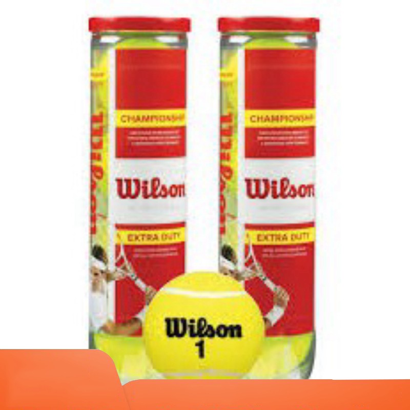 BÓNG TENNIS WILSON ĐỎ 4 QUẢ/LON,BANH TENNIS WILSON ĐỎ 4 TRÁI/LON- Nhà Phân Phối Chính Hãng- Sport Huế