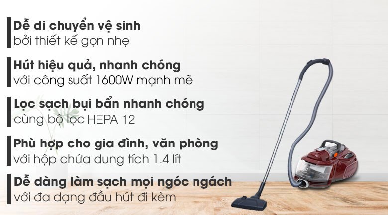 Máy hút bụi dạng hộp Electrolux ZSP4303AF hàng trưng bày chính hãng 100%