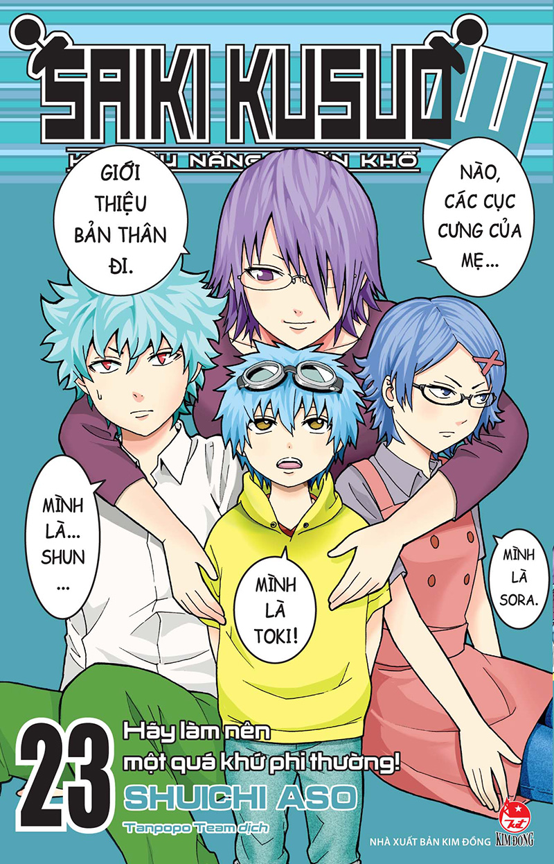 Kim Đồng - Saiki Kusuo - Kẻ siêu năng khốn khổ - Tập 23