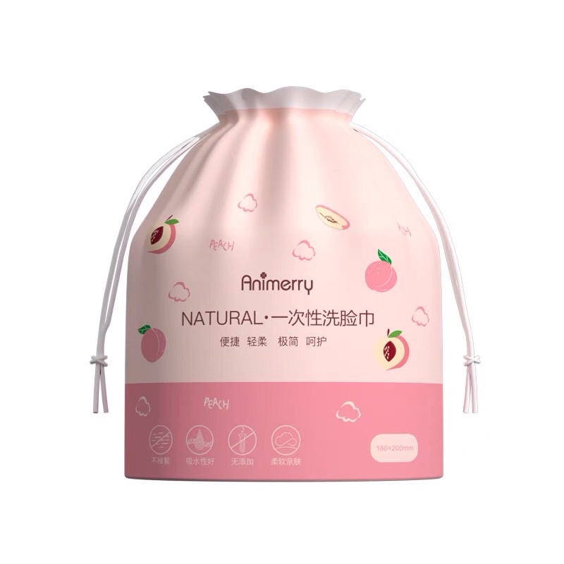 Khăn Lau Mặt Dùng 1 Lần Cotton Cao Cấp ANIMERRY | Khăn tẩy trang Animerry | Khăn Mặt Khô Animerry Nội Địa Trung Dùng 1 Lần Lau Khô Lau Ướt - Giấy Lau Mặt Dùng 1 lần| CUỘN KHĂN GIẤY LAU MẶT ĐA NĂNG KHĂN KHÔ TẨY TRANG Animerry