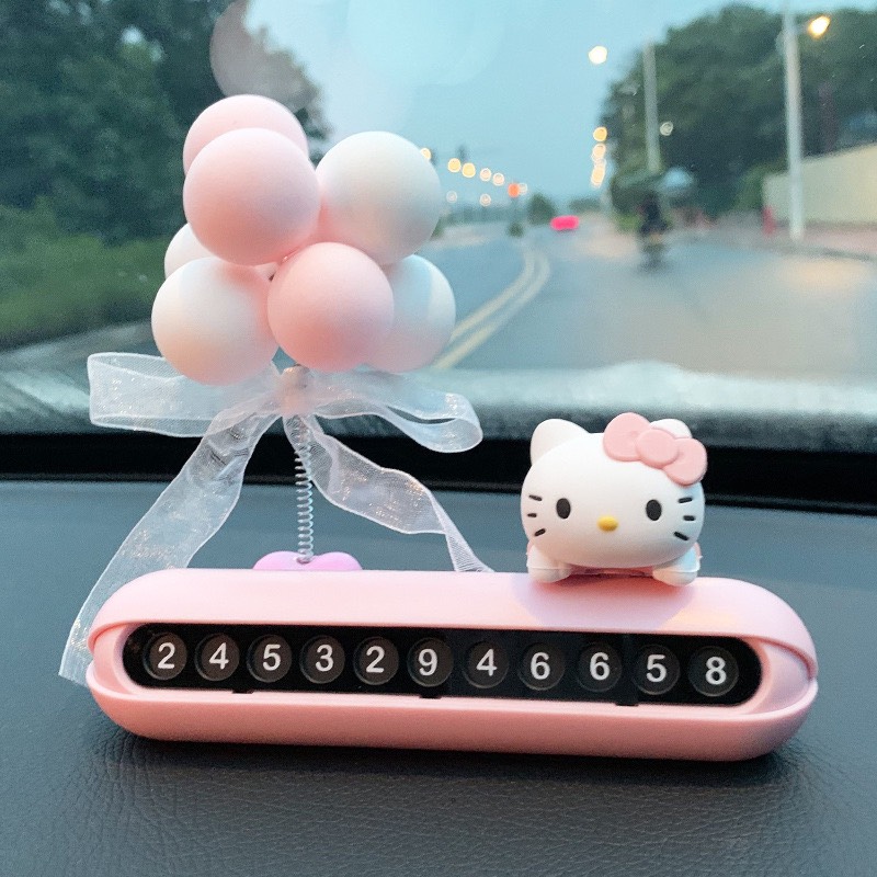Bảng số điện thoại dừng đỗ cho xe ô tô - Bảng số điện thoại LineFriend ,Disney