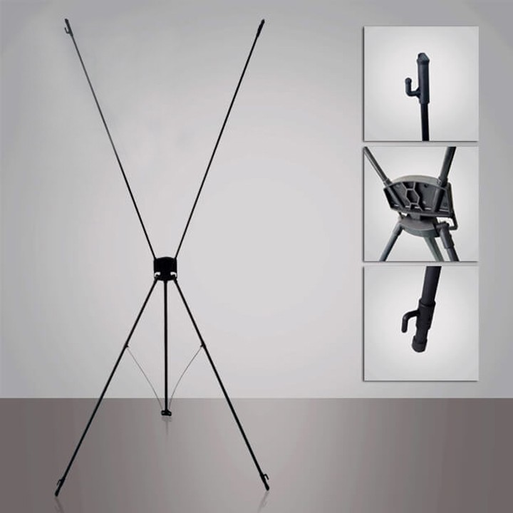 Chân standee chữ X kiểu Hàn Quốc 60x160cm