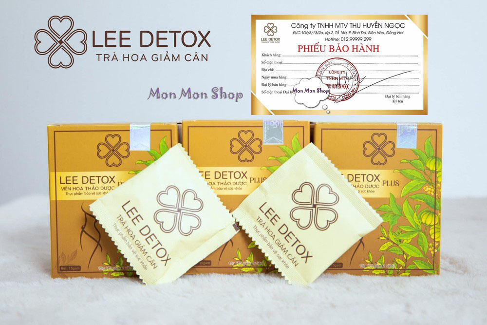 Trà Hoa Thảo Dược Giảm Cân Lee Detox (30 viên)