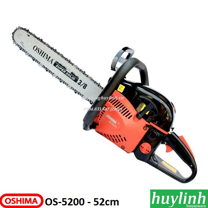 Máy cưa xích chạy xăng oshima os5200 - 52cm