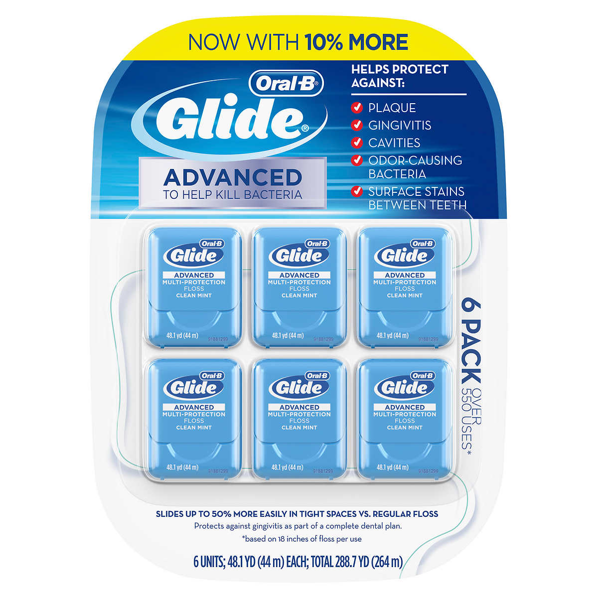 [HCM]Chỉ nha khoa Oral-B Glide Advanced Floss 44m