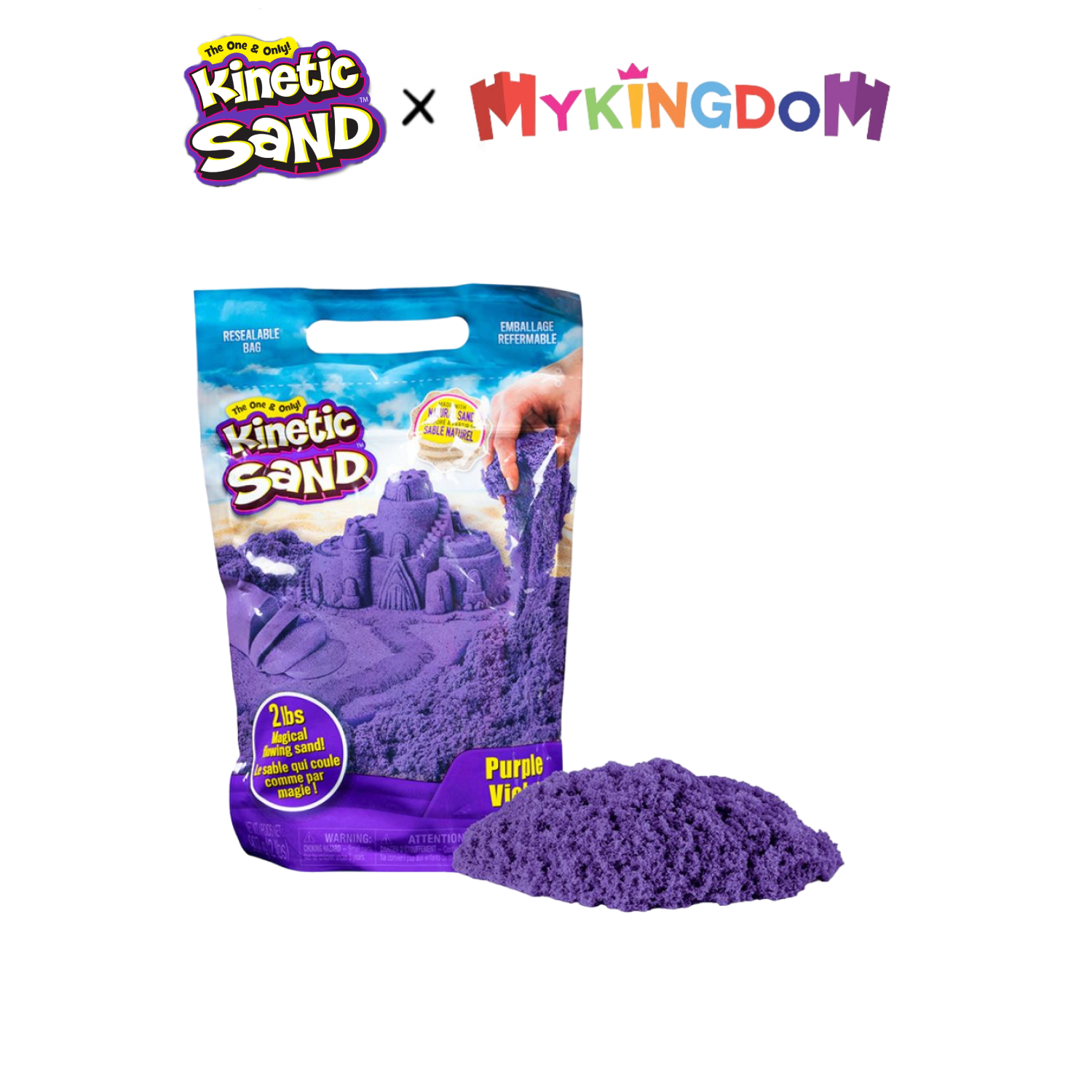 Đồ chơi kinetic sand túi cát động lực màu sắc 907gr 6046035