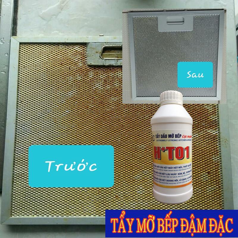 Tẩy dầu mỡ bếp, lò nướng, hút mùi siêu mạnh siêu sạch