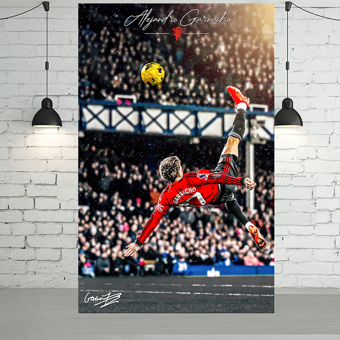 Decal dán tường cầu thủ MU