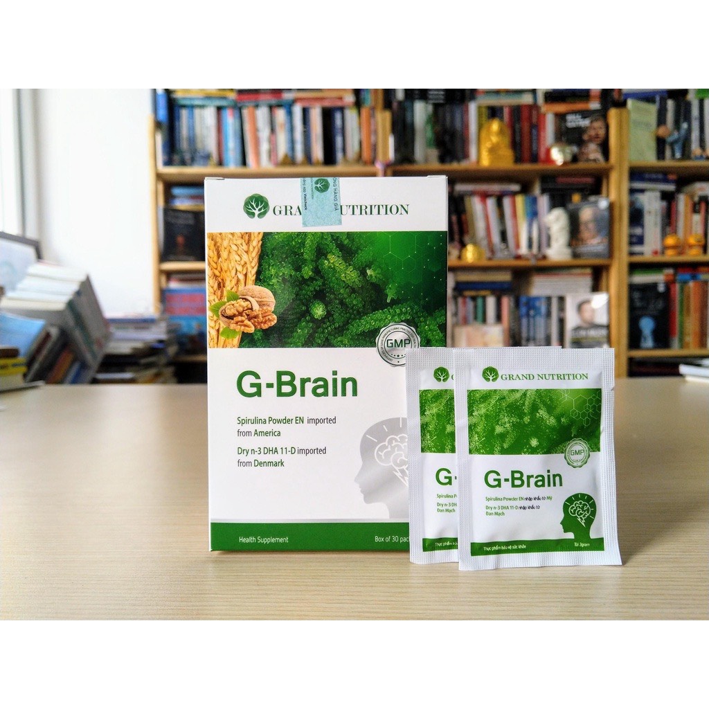 Cốm G-Brain Hỗ trợ phát triển trí não, tăng cường hệ miễn dịch cho bé