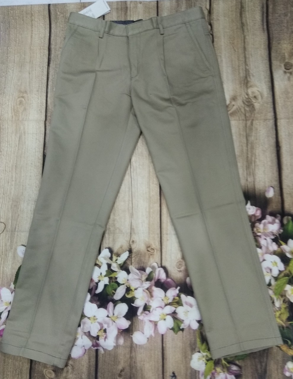 [HCM]quần kaki trung niên nam  ống suông vải nhập hàng tốt ( 23242)