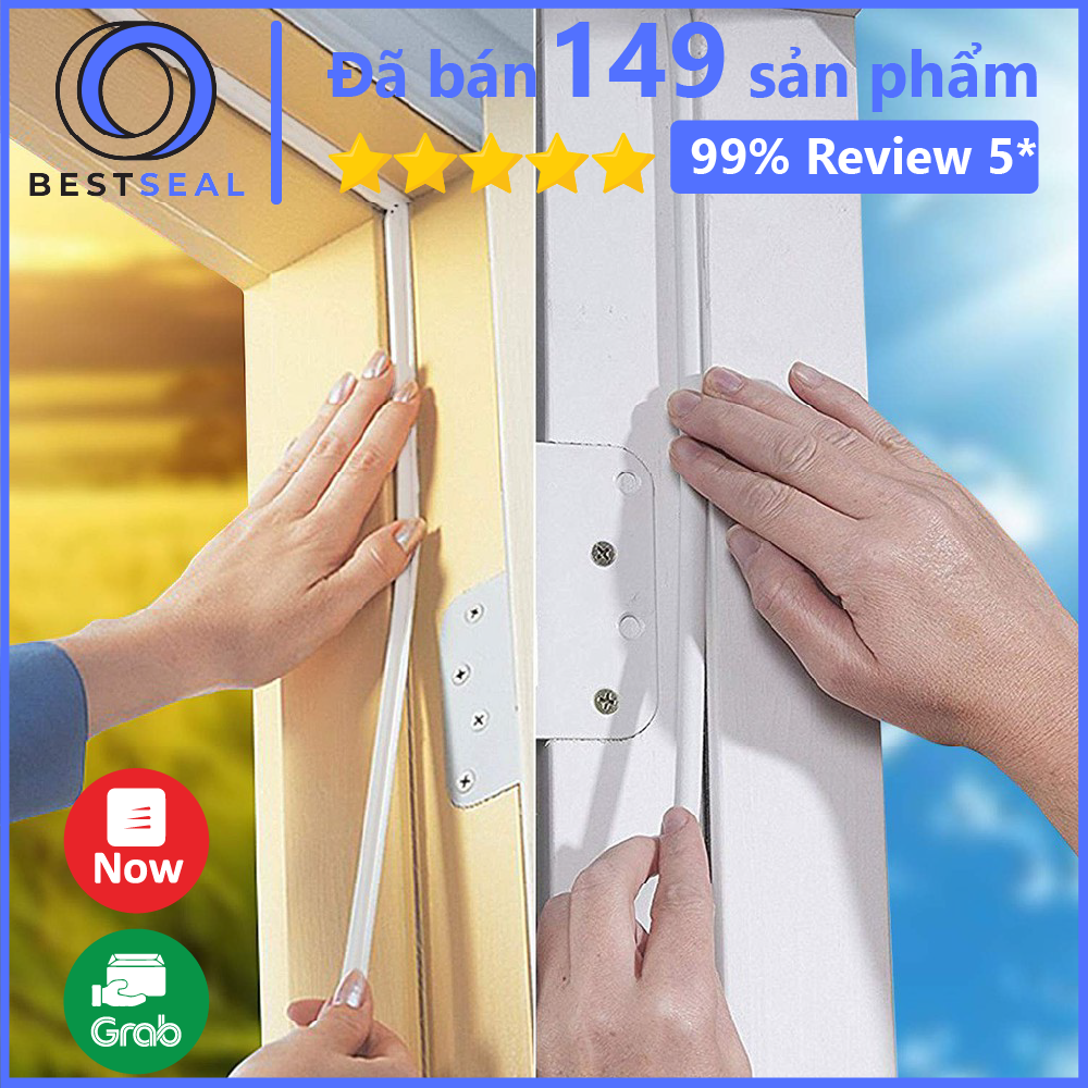 [HCM]6 Mét Ron Nẹp Khung Cửa Chống Gió Lùa Cách Âm Chống Va Đập