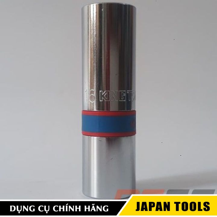Đầu tuýp tháo lắp bugi 1/2" 16mm kingtony 463516m | japan tools