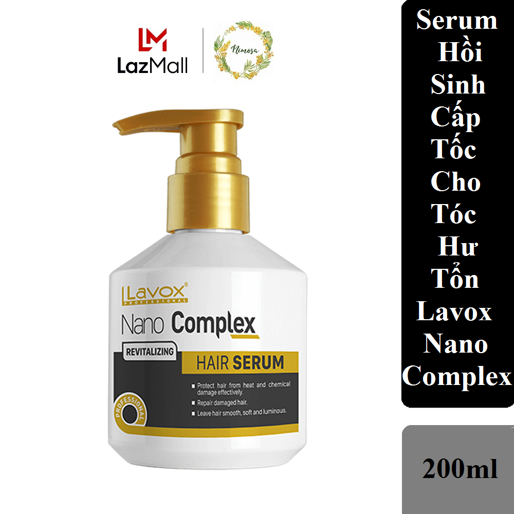 Serum Hồi Sinh Cấp Tốc Cho Tóc Hư Tổn Lavox Nano Complex Revilitazing 200ml