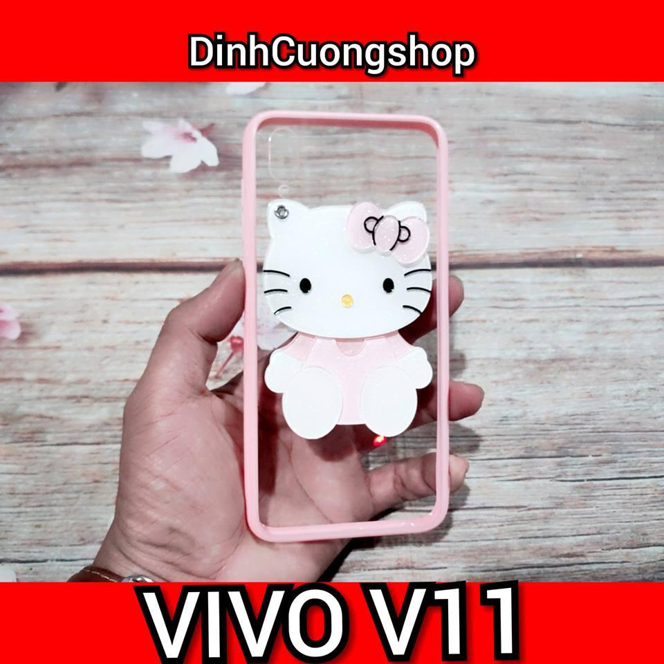 Ốp lưng mèo hồng oppo a3s / realme c1 vivo v11 / y55