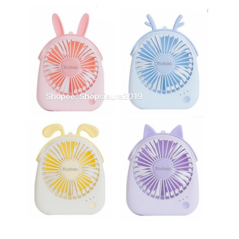 Quạt tích điện y-f14 1200mah Yoobao - hàng chính hãng, cam kết hàng đúng mô tả, chất lượng đảm bảo an toàn đến sức khỏe người sử dụng, đa dạng mẫu mã, màu sắc, kích thước