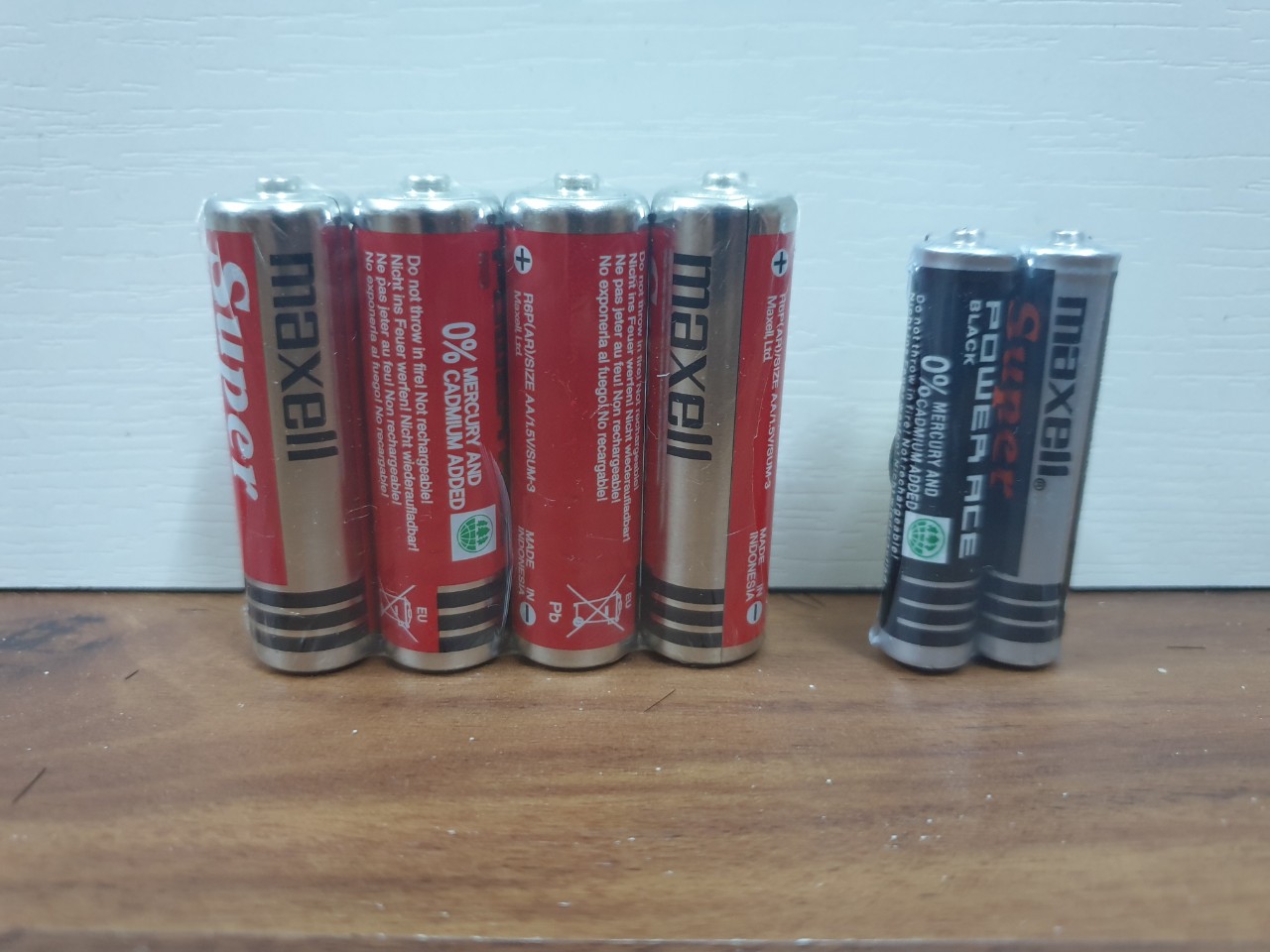Pin tiểu maxell super chính hãng aa, aaa