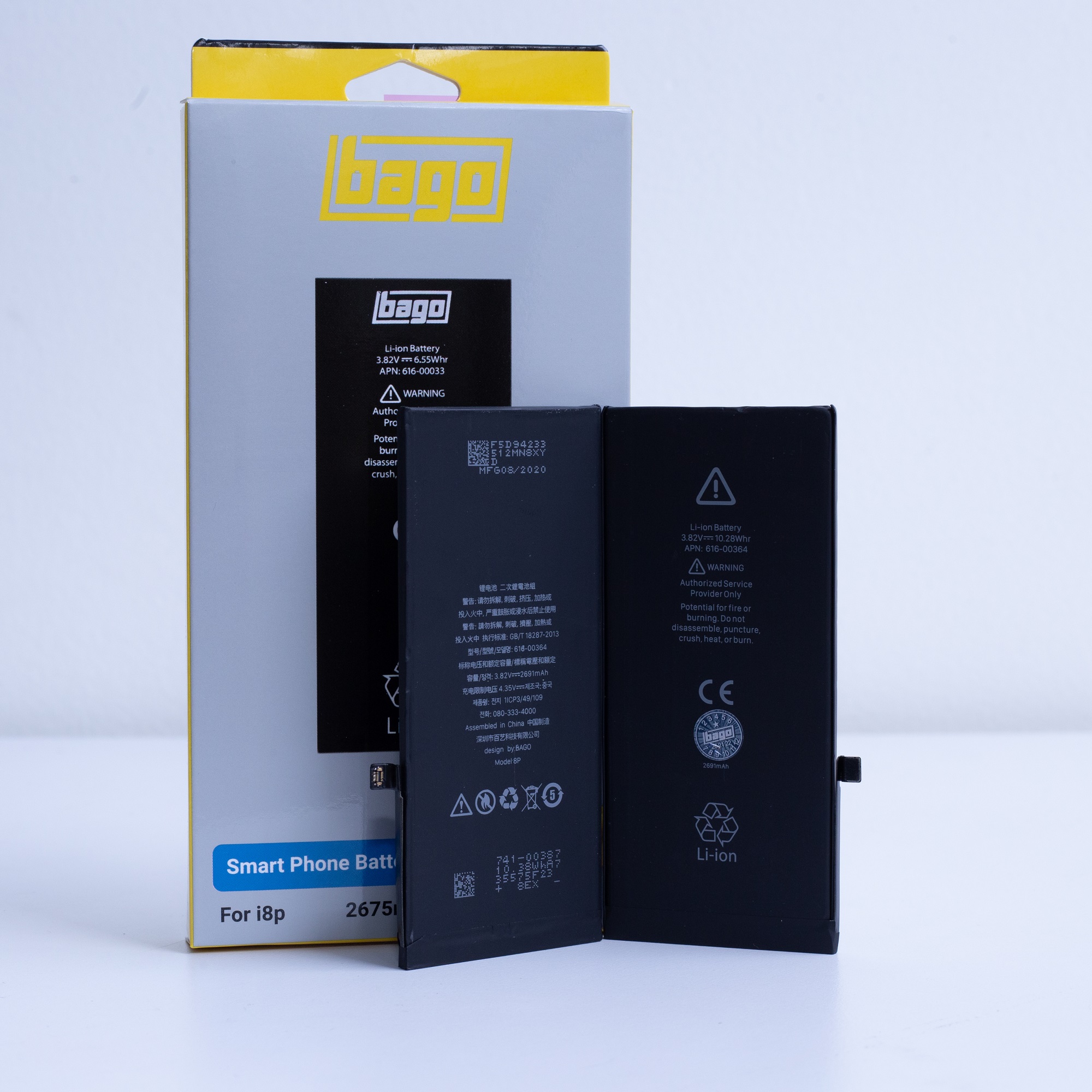 Pin Iphone 8 plus dung lương 2675mAh