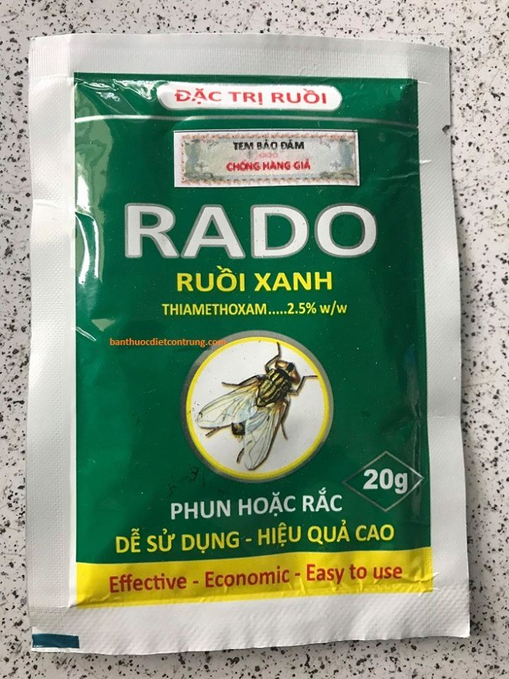 [Hoàn Tiền 10%] Combo 3 gói diệt ruồi Rado ruồi xanh diệt ruồi nhặng hiệu quả diệt ruồi cống ruồi cánh bướm diệt ruồi nhà hàng khách sạn