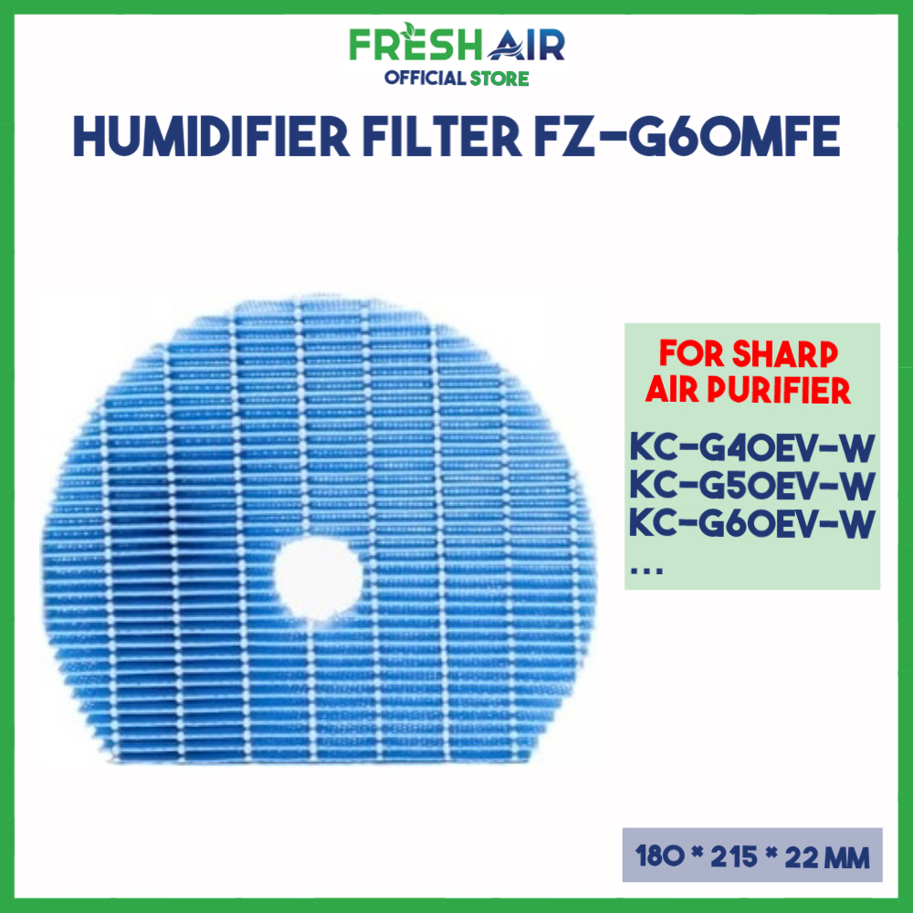 Màng lọc tạo ẩm Sharp FZ-G60MFE | Dùng cho máy lọc không khí và tạo ẩm Sharp KC-G40EV-W, KC-G50EV-W, KC-G60EV-W