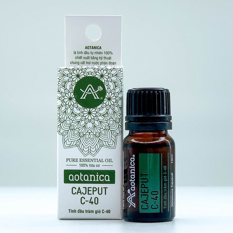 Tinh dầu tràm gió phân đoạn Cajeput C-40 Aotanica 10ml