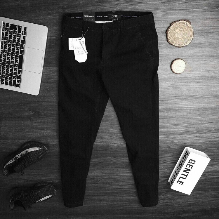 QUẦN kaki PHÙ HỢP ĐI HỌC ĐI TIỆC PON SHOP 2020 KK11, áo thun đen trơn size 22
