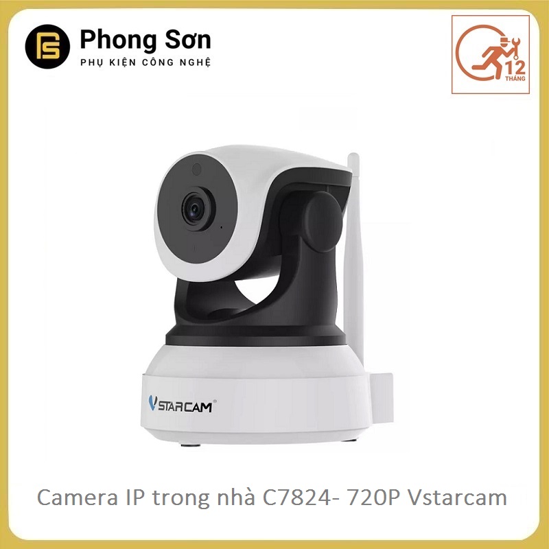 Camera  wifi ip C7824 720P  Vstarcam