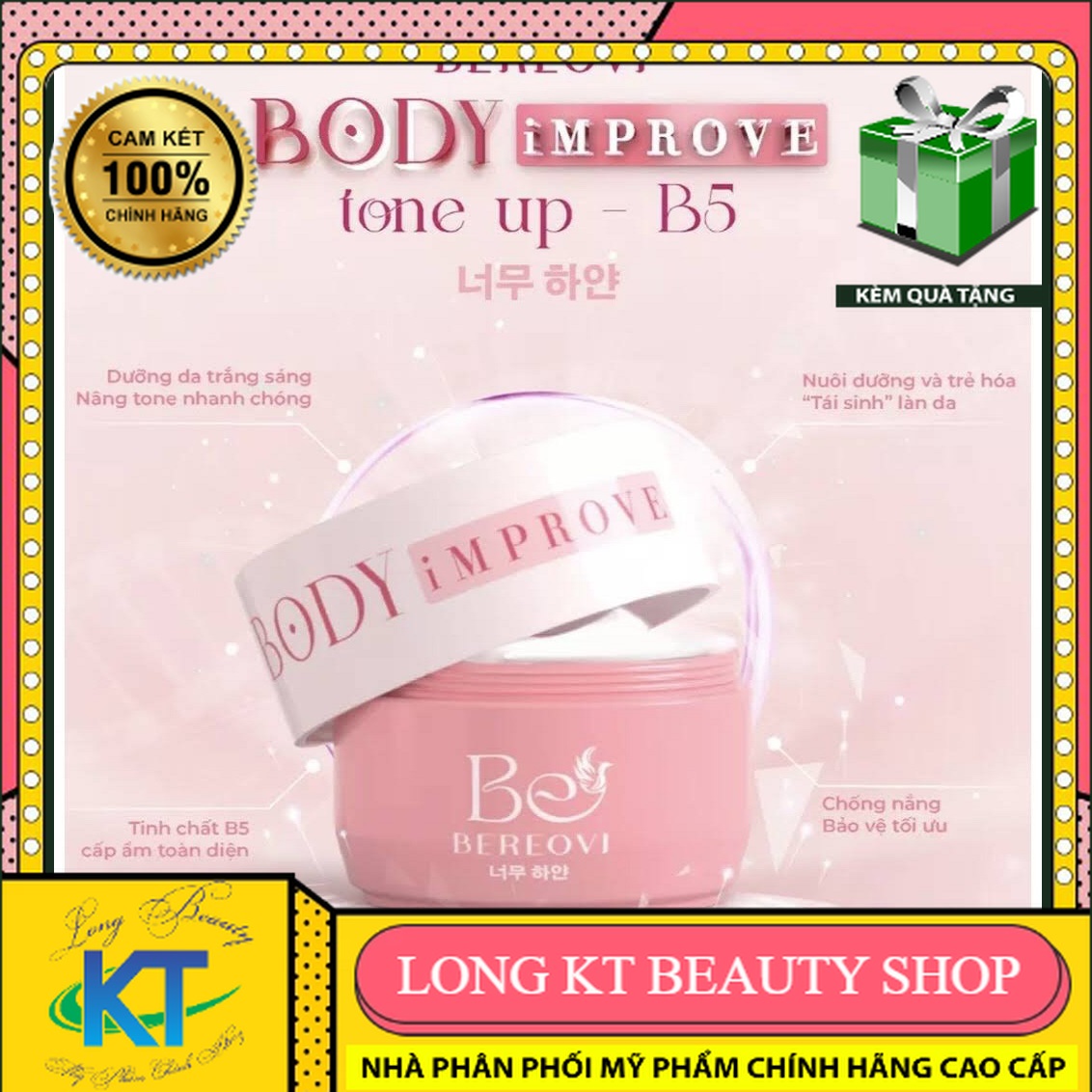 [ Cửa hàng - Chính Hãng + Kèm quà tặng]Mẫu mới Kem Body Too White-Ca Sĩ Thu Thủy - Kem Body TOO WHITE BE.O.VI Ca sĩ THU THỦY mẩu mới
