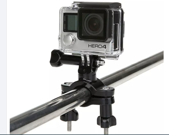 Pass ghi đông gắn camera hành trình vào khung xe máy