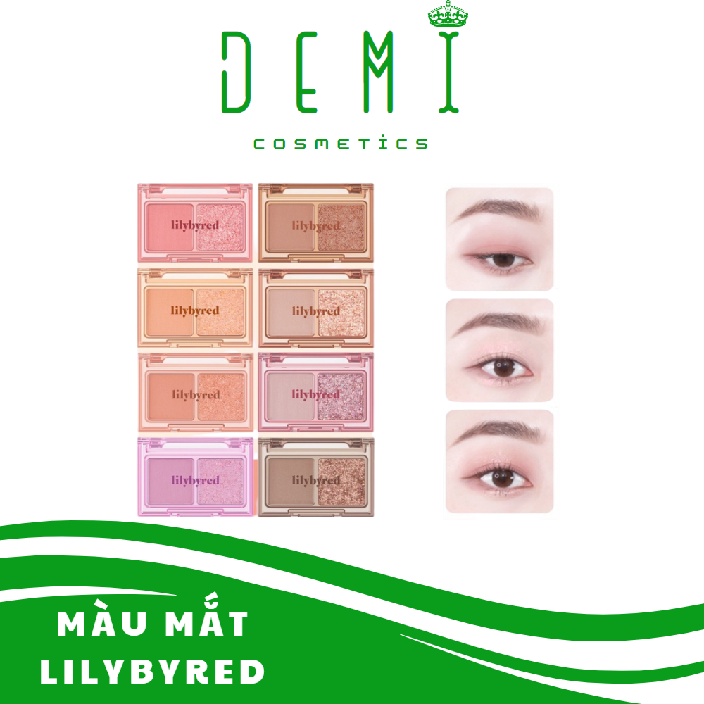 Bảng mắt 2 ô Lilybyred Little Bitty Moment Shadow