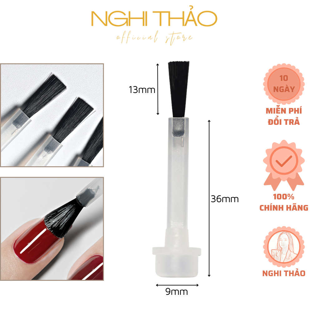 Chổi cọ sơn gel nail thay thế nghi thảo