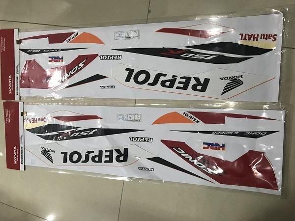 Bộ tem Repsol xe Sonic chính hãng Honda