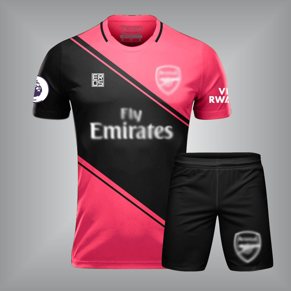Áo bóng đá clb arsenal hồng 08- bộ đồ đá banh độc nhất 2021