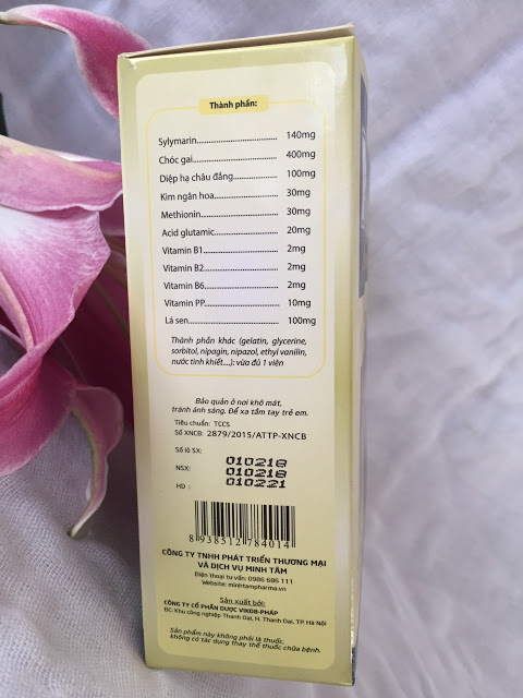 Thực phẩm chức năng prevent liver - giải độc và tăng cường chức năng gan